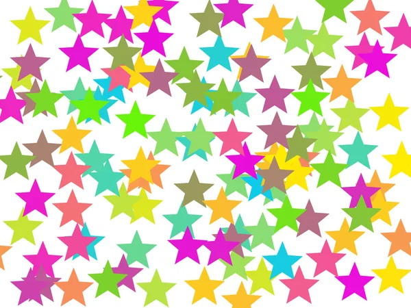 Colorful stars background — Stock Photo, Image