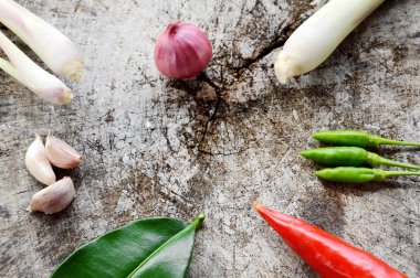 sebze sıcak ve baharatlı madde