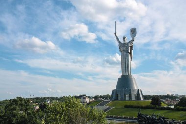 Ukrayna, Kyiv 'deki ünlü Anavatan Anıtı