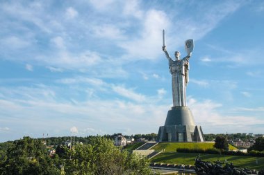 Ukrayna, Kyiv 'deki ünlü Anavatan Anıtı