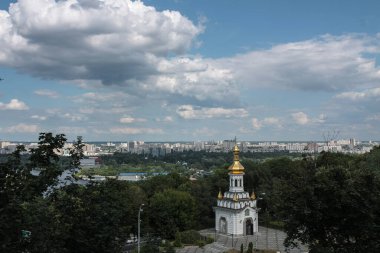 Eski şehrin manzarası.