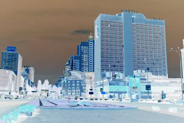  Kiev 'in sokaklarının, binalarının ve mimarisinin olumsuz imajı