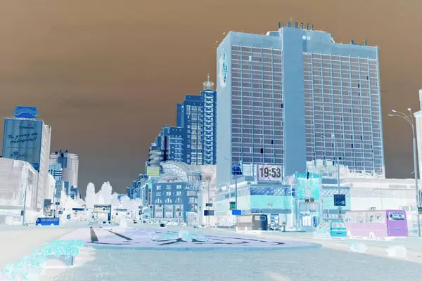  Kiev 'in sokaklarının, binalarının ve mimarisinin olumsuz imajı