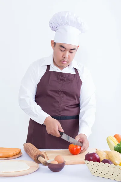 Chef masculino concepto de cocina —  Fotos de Stock