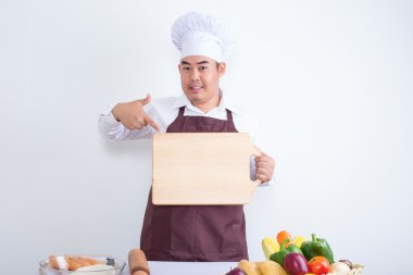 Holding bir yönetim kurulu bir şef portresi