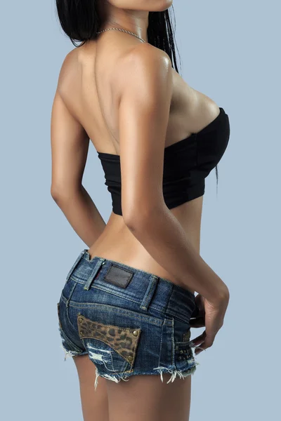 Beautiful slim body of woman — Stock Photo, Image