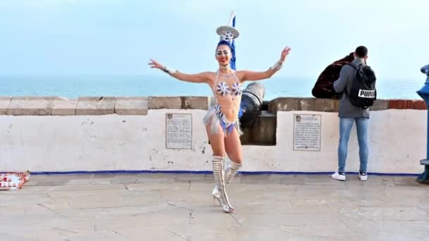 Beau Festival Danse Carnaval Brésilien — Video