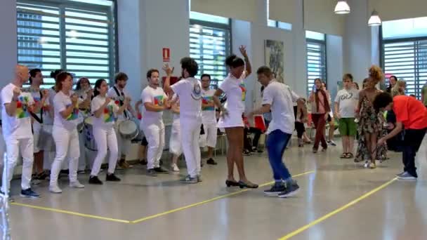 美しいダンスコンクールブラジル — ストック動画