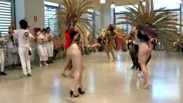 Concours Beauté Danse Carnaval Brésil — Video