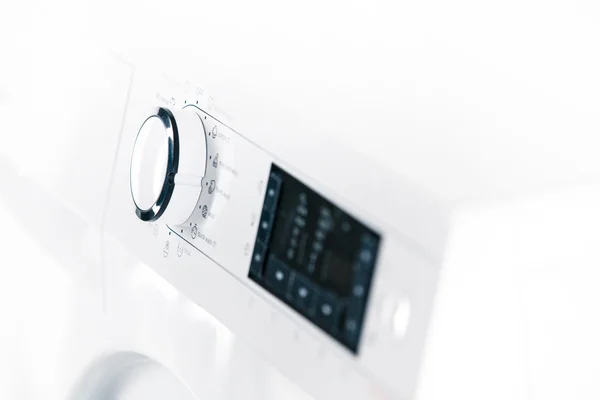 Washing machine control panel detail — Stock Photo, Image