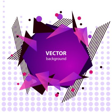 back2abstract geometrik teknoloji afiş