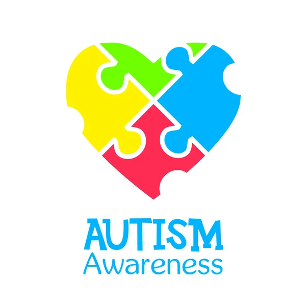 World autism awareness day — Stock Vector