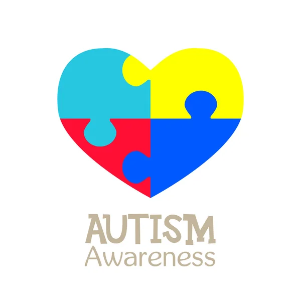 World autism awareness day — Stock Vector