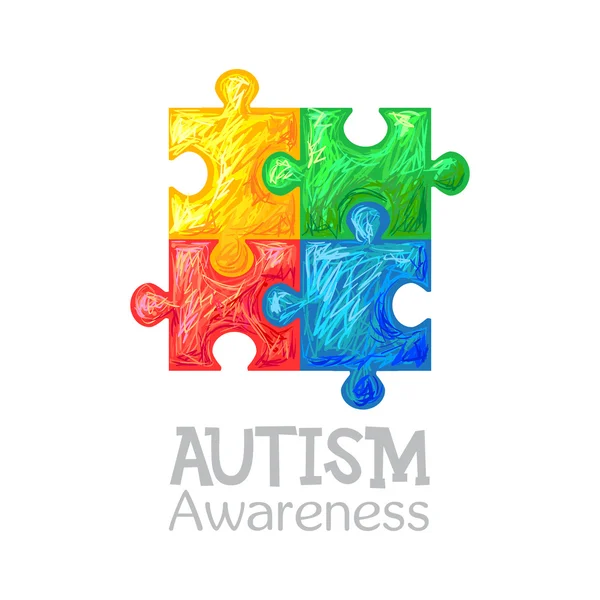 Journée mondiale de sensibilisation à l'autisme Vecteur En Vente