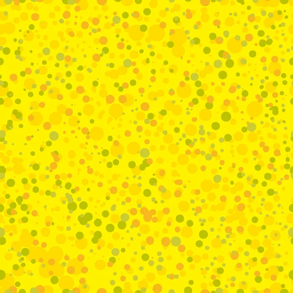 Macchie sfondo giallo — Vettoriale Stock