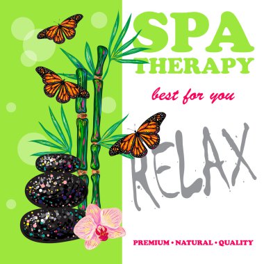 Spa terapi afiş.