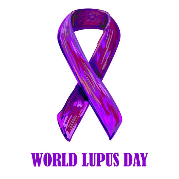 World Lupus Day giftcard — Stock vektor