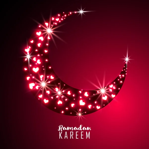 Ramadán Kareem Fondo — Vector de stock