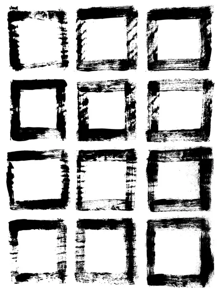 Conjunto de formas garabateadas — Archivo Imágenes Vectoriales