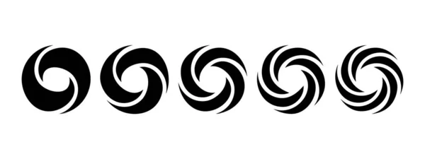 Lingkaran Cincin Bulat Vektor Dan Simbol Lingkaran Tak Terhingga Ikon - Stok Vektor