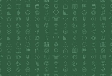 Okula sorunsuz model vektör çizimine geri dön 