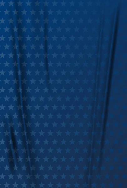 Blue Usa Achtergrond Met Sterren Patriottische Achtergrond Voor Memorial Day — Stockvector