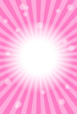 Soyut pembe arka plan vektör çizimi. Soyut pembe arka plan. Dekorasyon pankartı, Lol 'un sürpriz bebek stili. Davet kartı şablonu