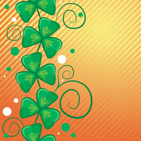 St Patricks day background — Stock Vector