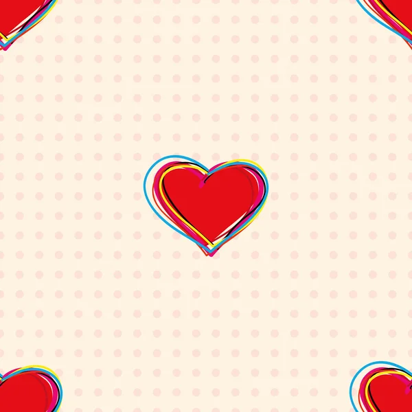 Καρδιά μοτίβο — Διανυσματικό Αρχείο