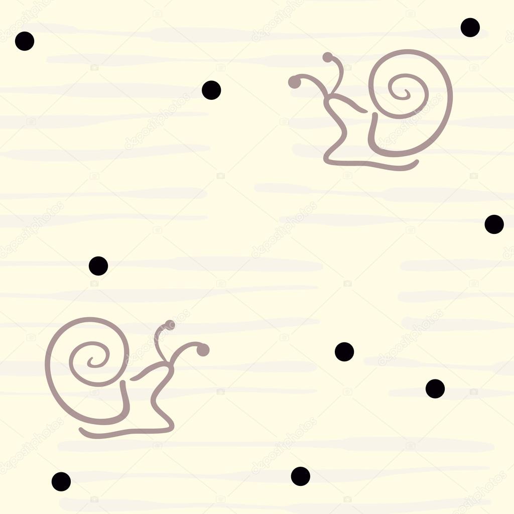 Abstract snail pattern