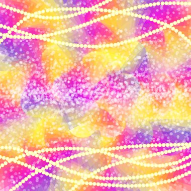 Arka plan inci süslemeli