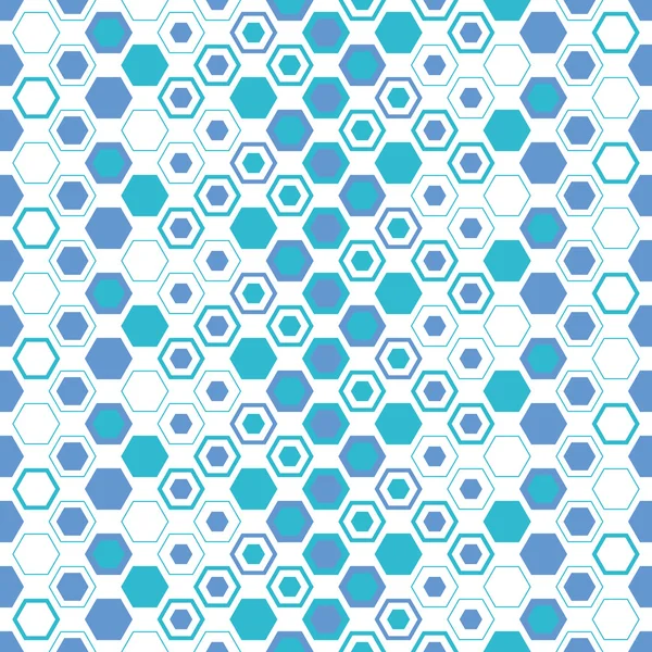 蓝色几何图案 — 图库矢量图片