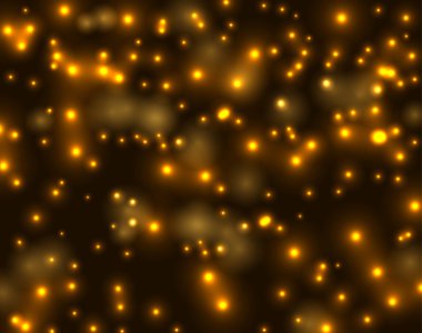 Soyut altın bokeh arkaplanı