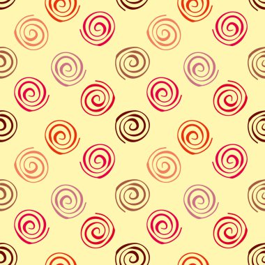 Çemberli kusursuz soyut desen