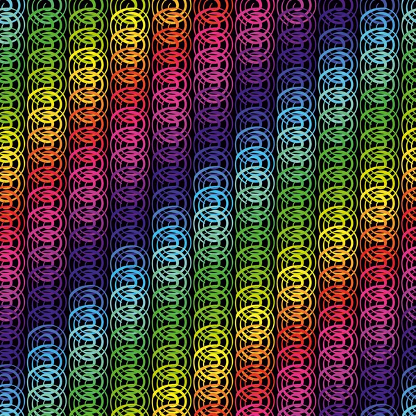 Padrão de arco-íris colorido abstrato — Vetor de Stock