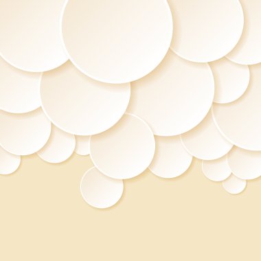 Arka plan açık daireler soyut