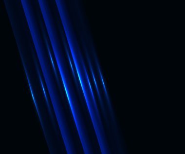 Siyah bir zemin üzerine çizgiler