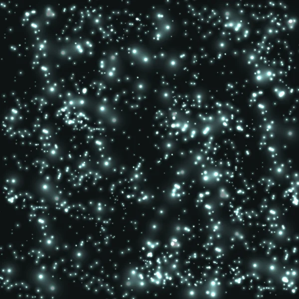 Étoiles sur fond noir — Image vectorielle