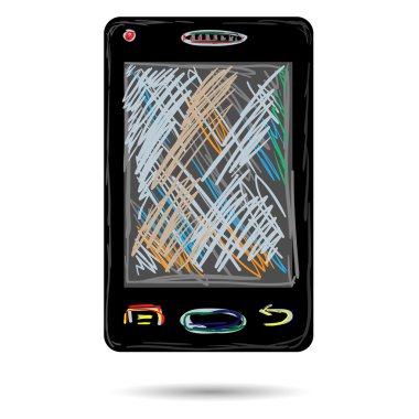 akıllı telefon karikatür