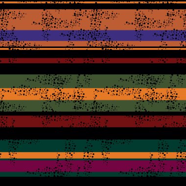 Seamless colorful pattern with stripes