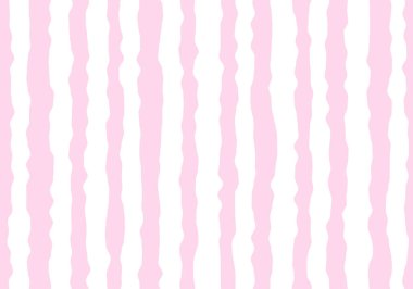 Çizgili, pürüzsüz desen ve soyut arkaplan. Pembe el çizgileri. Vektör illüstrasyonu