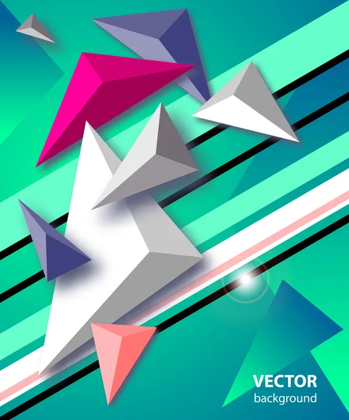 Banner de festa de música geométrica — Vetor de Stock