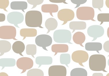 Kusursuz desen. Konuşma Baloncukları Çember İletişim Konsepti. Farklı şekillerde ve anlamlarda konuşma baloncukları olan kusursuz bir model. Konuşma Balonu, Tartışma, Konuşma, İş, İletişim