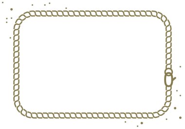 Zincirli çerçeve. Moda, mücevher, lüks konsept. Zincir Kenarlığı