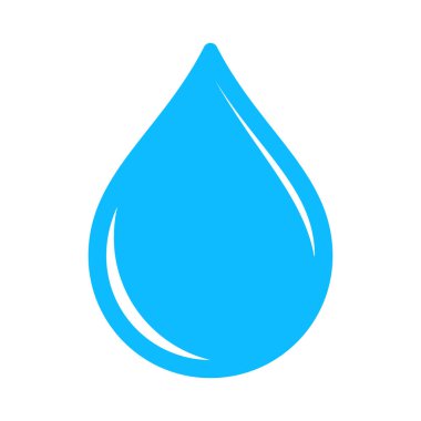 Su damlası işareti. Su damlası elementi. Sembolü Bırak