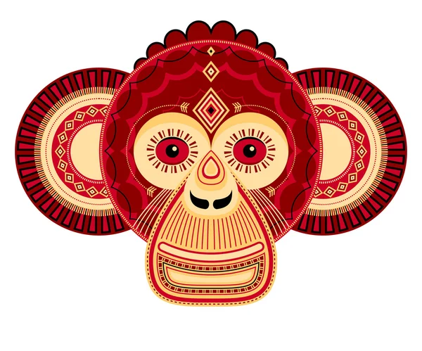 Μαϊμού σύμβολο του νέου έτους 2016 — Διανυσματικό Αρχείο