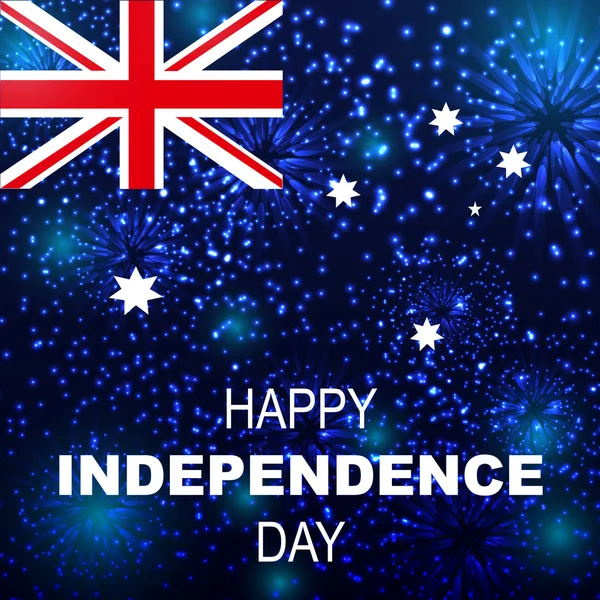 Bakgrund för Australia Day — Stock vektor