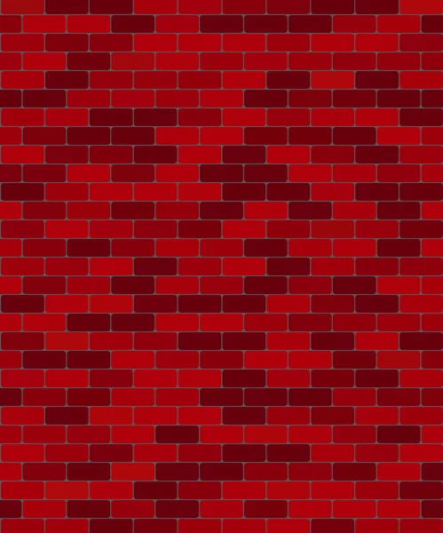 赤レンガの壁 — ストックベクタ