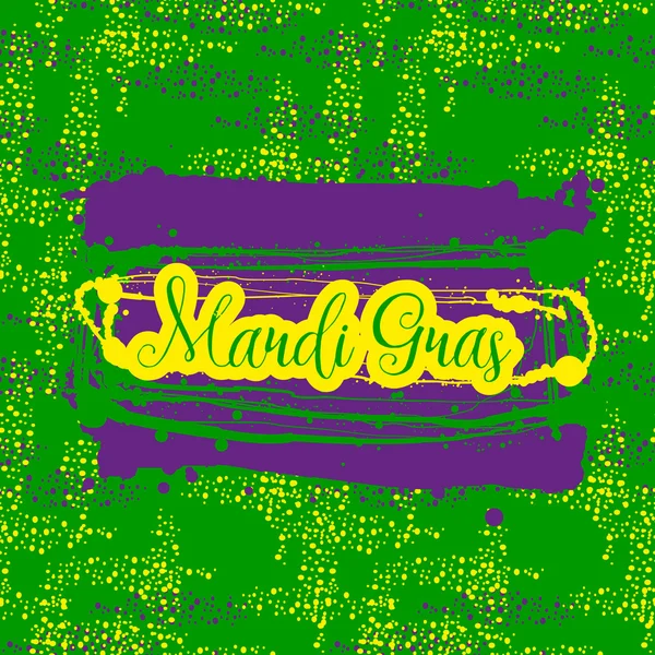 Mardi Gras Hintergrund — Stockvektor