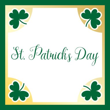 St Patricks Günü Yeşil yonca